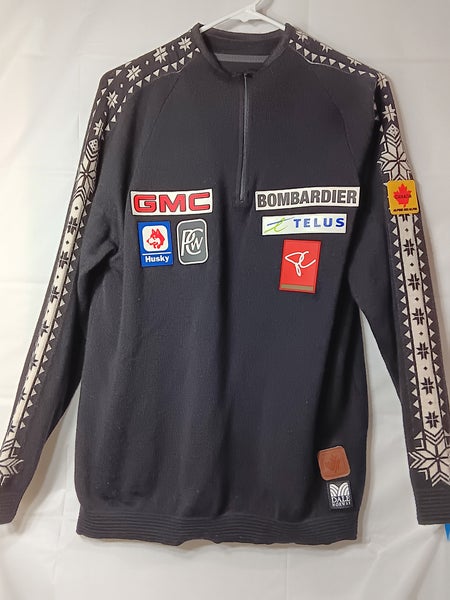 Canadian Alpine Team Wool Sweater - Men’s Lg, Like-New