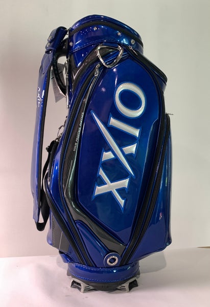 XXIO Limited Edition Golf Bag Blue 5-Way Divide 8" x 9" Top Staff Bag NEW