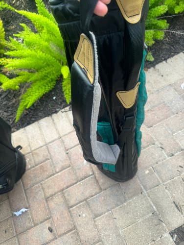 highlander golf carry bag with club dividers and shoulder strap