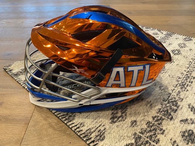 Used Player's Cascade XRS Helmet - Chrome Orange