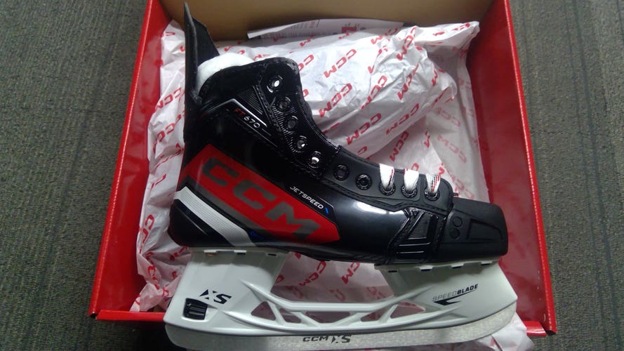 New CCM Jetspeed FT670 Hockey Skates Size 10 SR Reg