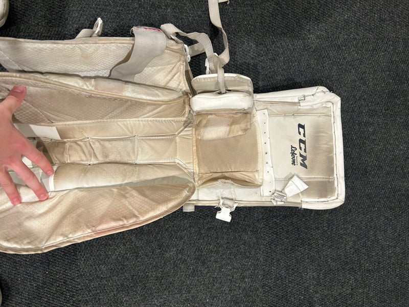 Used 30"+1 CCM  Premier R1.5 Goalie Leg Pads