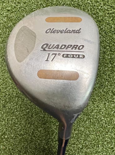 Cleveland Quadpro Four 17* Wood /  Regular Graphite / NEW GRIP /sa6647