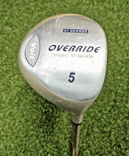 Voit Override 5 Wood 21*  /  RH  /  Ladies Graphite ~41.25" / NEW GRIP / jd6638