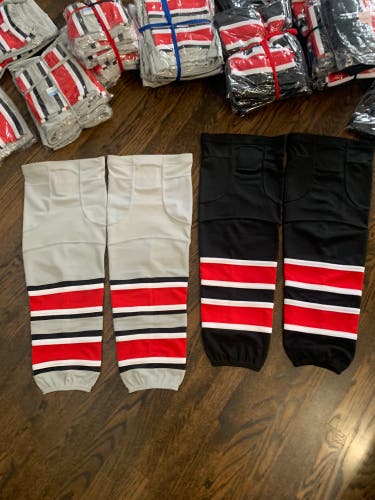 NEW - Team Wisconsin Custom Pro Style Socks (Avail Sizes 24”, 26”, 28” - Can Bundle)