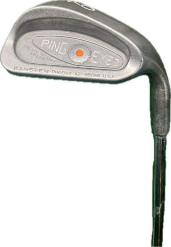 Ping Eye 2 Orange Dot 9 Iron ZZ Lite Stiff Flex Steel Shaft RH 34.5”L New Grip