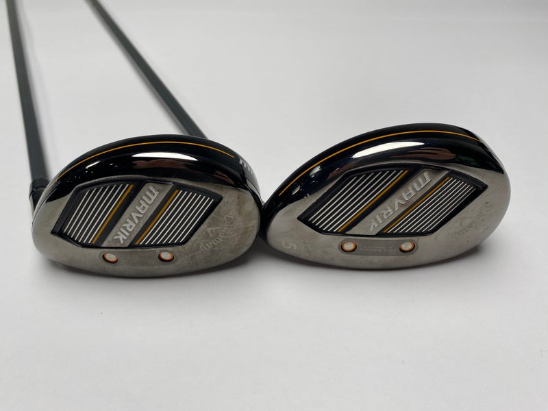Callaway Mavrik Max 4 & 5 Hybrid Set 21* 24* Catalyst 5.5 65g Regular RH