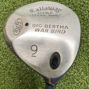 Callaway Big Bertha Warbird Divine Nine 9 Wood / Ladies Gems Graphite /sa6665