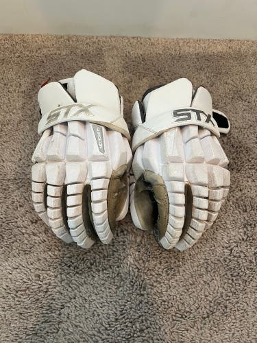 Used Player's STX 13" Surgeon RZR Lacrosse Gloves