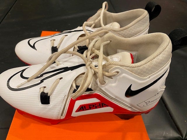 Used Men's Size 10 (Women's 11) Nike Mid Alpha Menace Pro 3 Football Cleats