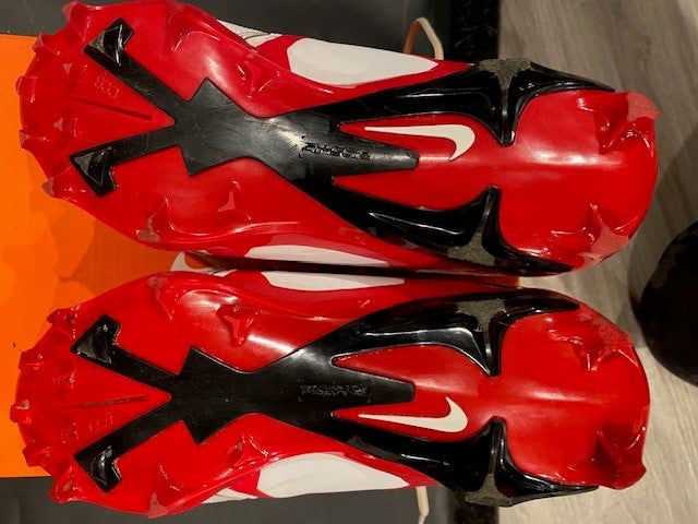 Used Men's Size 10 (Women's 11) Nike Mid Alpha Menace Pro 3 Football Cleats