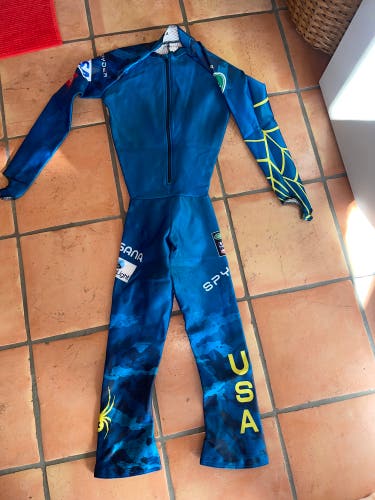 New 2022 Spyder Us Ski Team Ski Suit (non-Padded)
