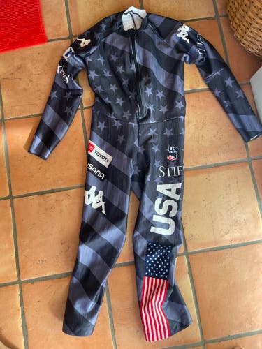 New 2023 US Ski Team Kappa Ski Suit FIS Legal