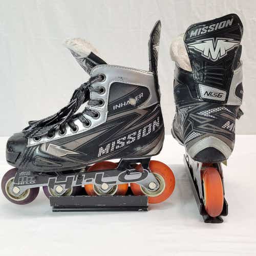 Used Mission Nls6 Junior 04 Roller Hockey Skates