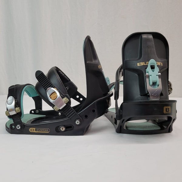 Used Burton Custom Lg Men's Snowboard Bindings