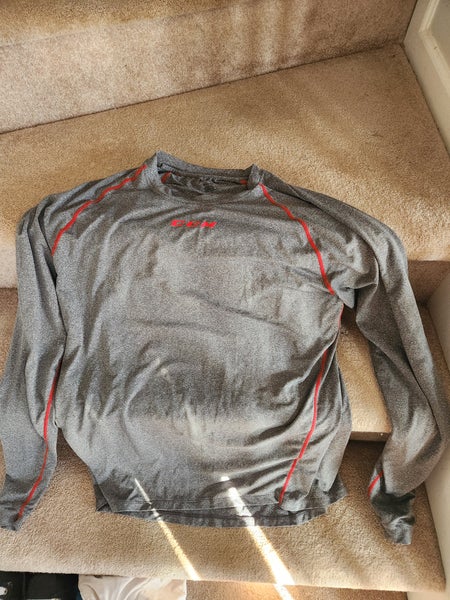 Gray New XL Men's CCM Hockey Shirt