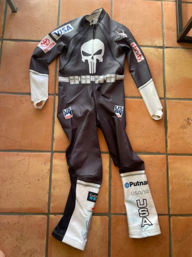 2020 Spyder US Ski Team Downhill Front-Zip Suit (Non Padded) FIS legal