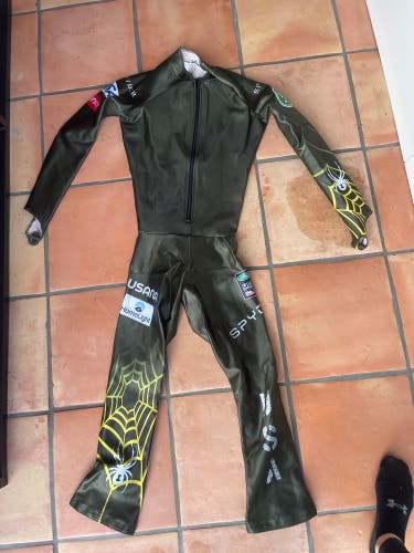 New 2021 Spyder US Ski Team Ski Suit Large (Non Padded) FIS legal