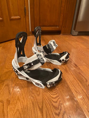 Men's Large Burton Cartel Snowboard Bindings