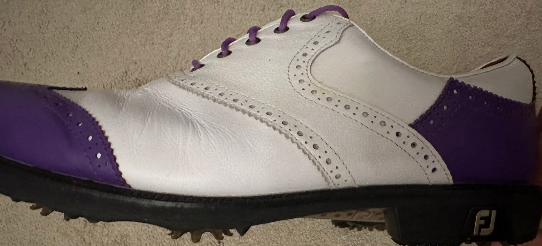 Men's Used Size 11.5 (Women's 12.5) Footjoy Golf Shoes