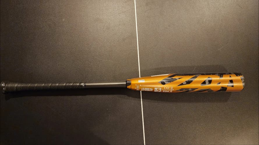Used USSSA Certified 2022 DeMarini Composite Zoa Bat (-5) 26 oz 31"