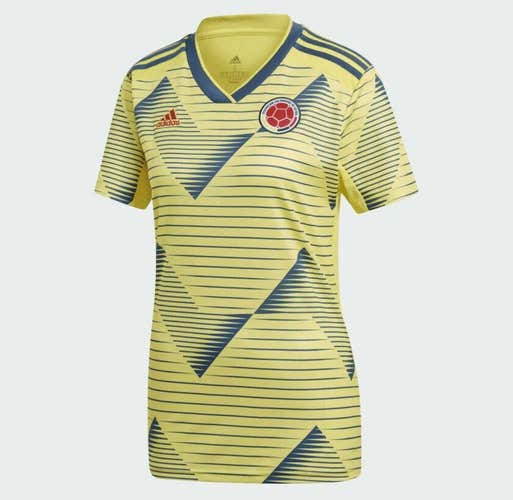 Adidas Colombia National Soccer Team 2019 Home Jersey DN6617 Size 2XL