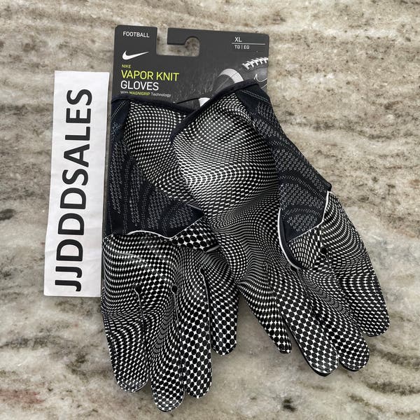 Nike Jordan Vapor Knit 3.0 Receiver Football Gloves Black CJ9849