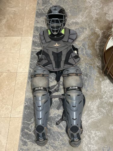All Star System 7 Axis Catcher's Set
