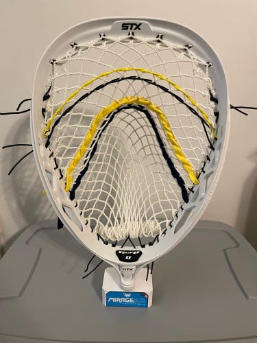New  Strung Eclipse 2 Goalie Head