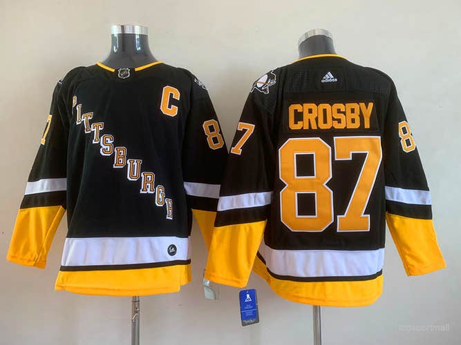 Sidney Crosby Pittsburgh Penguins Hockey Jersey Size 46