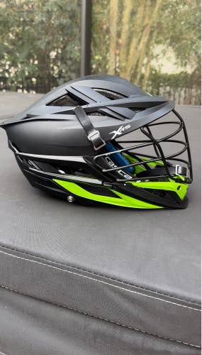Matte Black Cascade XRS Lacrosse Helmet