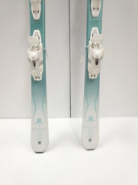 Used Salomon Kiana 151 Cm Women's Downhill Ski Combo