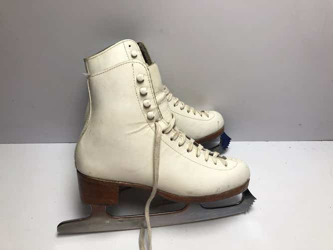Used Riedell Red Wing Senior 6 Ice Skates Womens Figure Skates