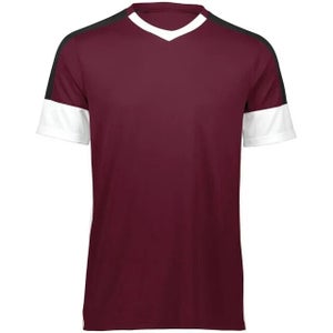 High Five Youth Unisex Wembley Size Large Maroon White Black Soccer Jersey New