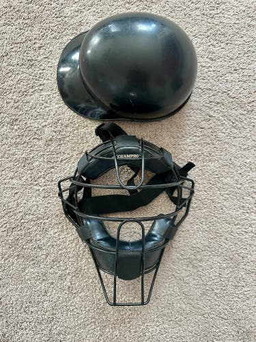 Catcher's Mask and Cap