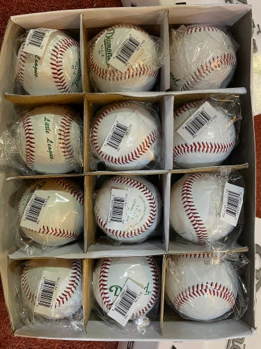 New Diamond 12 Pack (3 Dozen) Baseballs