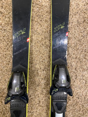 Used Fischer 150SL race ski’s