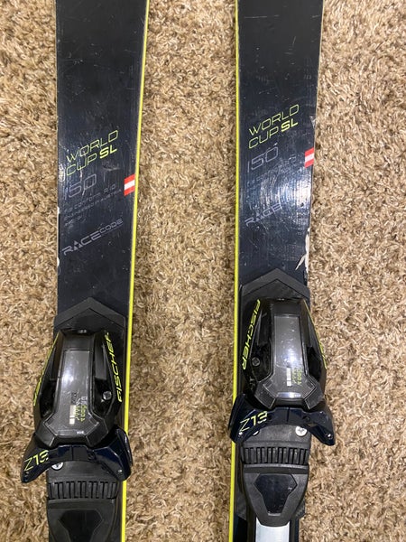 Used Fischer 150SL race ski’s