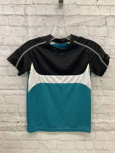 High Five Youth Unisex Size Small Teal White Black Athletic Soccer Jersey New