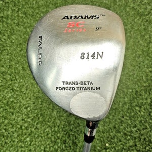 Adams SC Series Faldo 814N Driver 9* Regular Graphite ~45" / NEW GRIP /jd8311