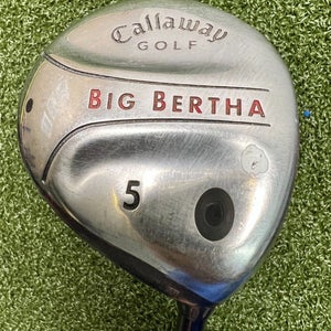 Callaway Big Bertha 5 Wood / RCH 75w Firm Graphite / RH / 42" / sa6675