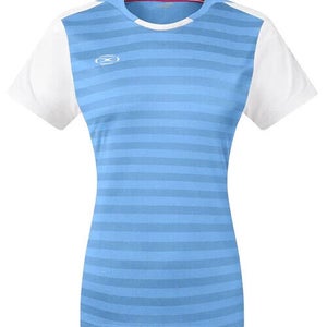 Xara Youth Unisex Sheffield 1074 Size Medium Light Blue White Soccer Jersey New