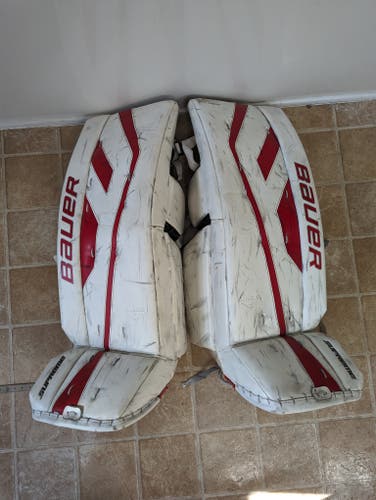 Used 32" Bauer Supreme One.9 Goalie Leg Pads