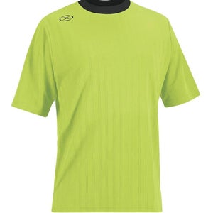 Xara Youth Unisex Tranmere 1003 Neon Green Black Athletic Soccer Jersey NWT