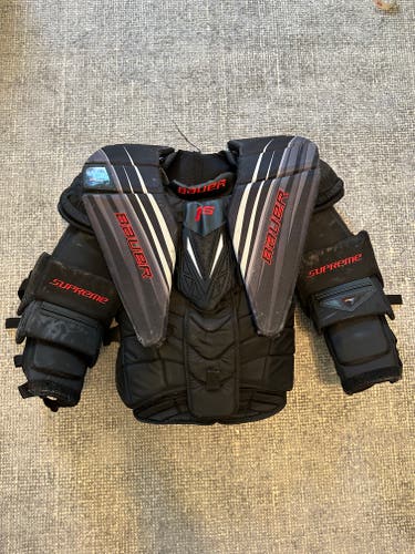 Used Large Bauer Supreme 1S Goalie Chest Protector Pro Stock