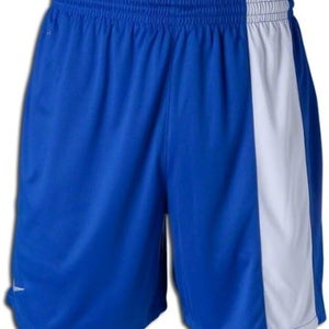 Nike Youth Boys Striker III 540756 Size M Royal Blue White Soccer Shorts NWT $20