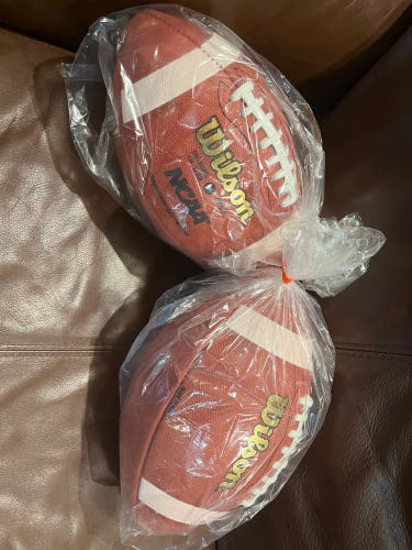 Wilson NCAA 1005 Football - 2 pack