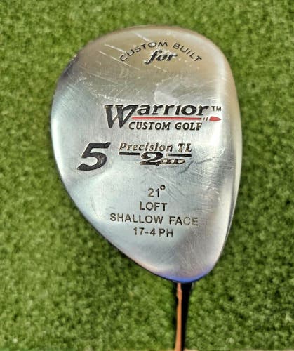Warrior Custom Golf Precision TL 2 5 Wood  / RH / Regular Graphite ~43" / jd6683