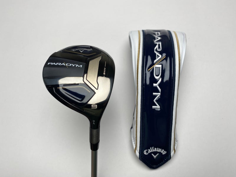 Callaway Paradym 9 Fairway Wood 24* Aldila Ascent 40g Regular Graphite RH NEW