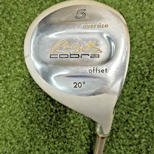 Lady Cobra Oversize Offset 5 Wood RH Ladies Graphite ~41.25" / NEW GRIP / jd6686
